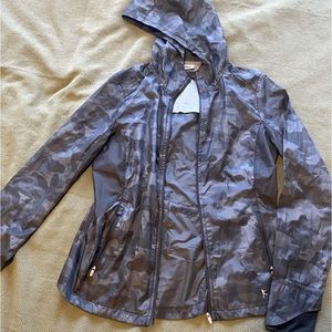 Danskin Camouflage Rain Jacket- XS
